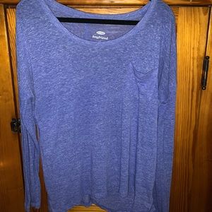 Old Navy long sleeve boyfriend T size L